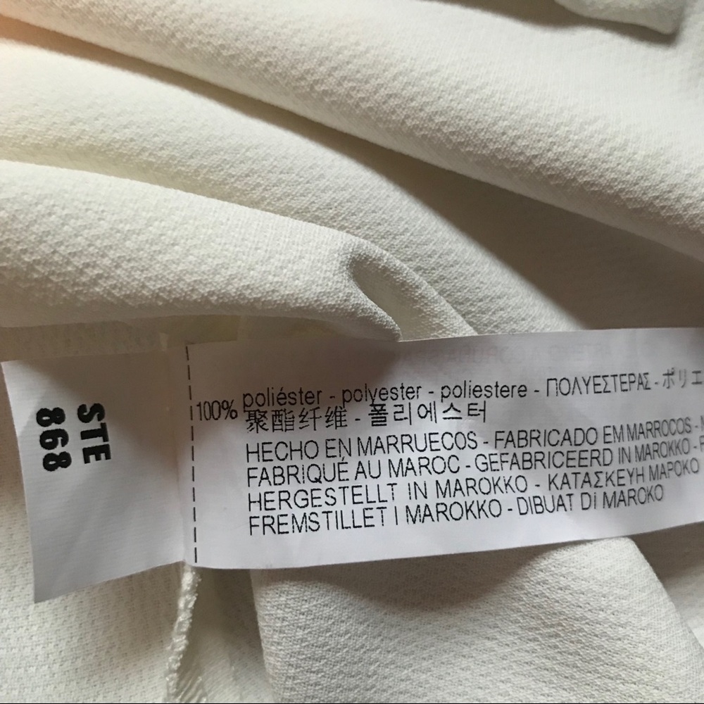 NWT Zara contrast belt dress - Picture 6 of 8